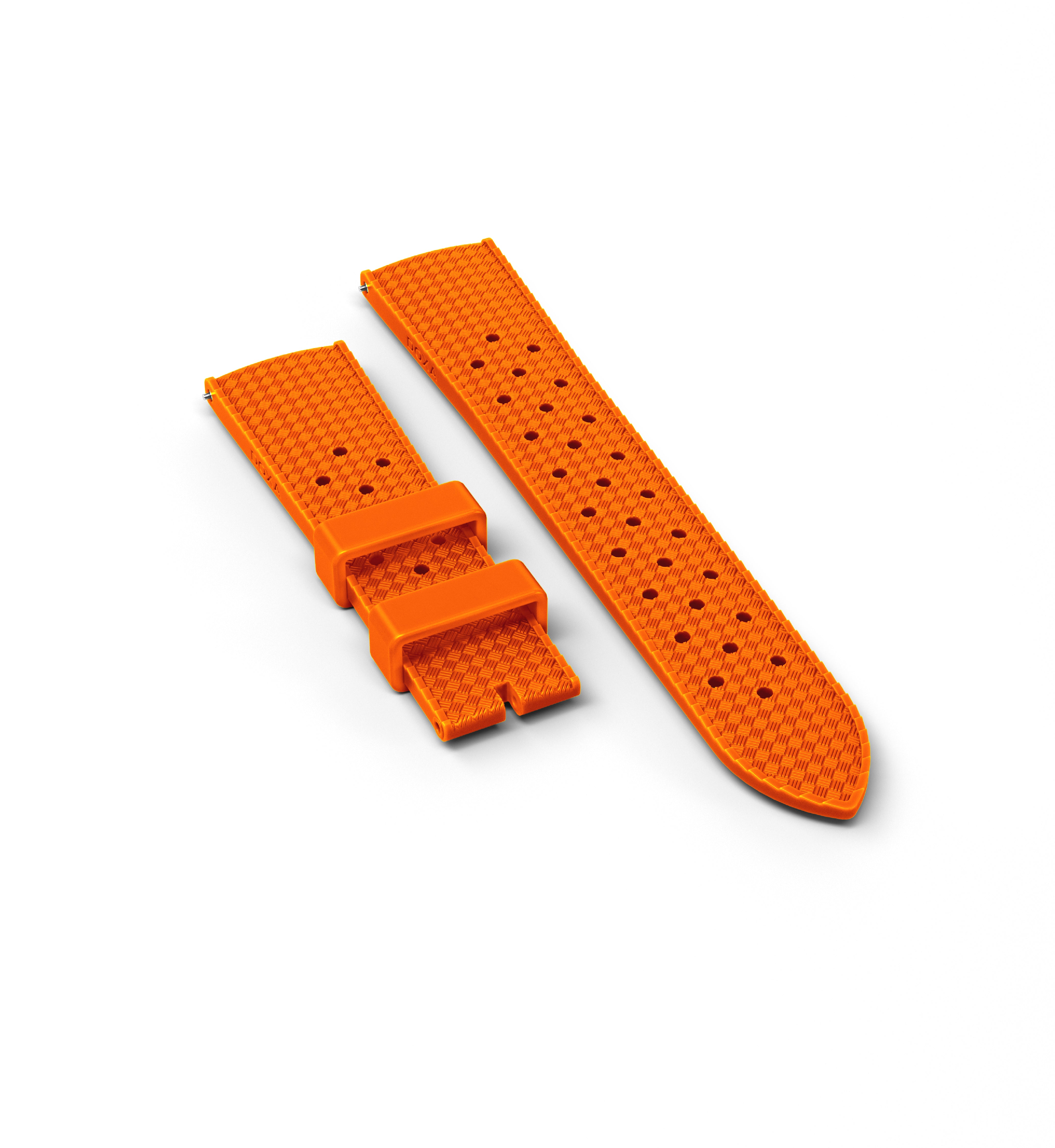 Dive Flex Armband aus Kautschuk, Orange